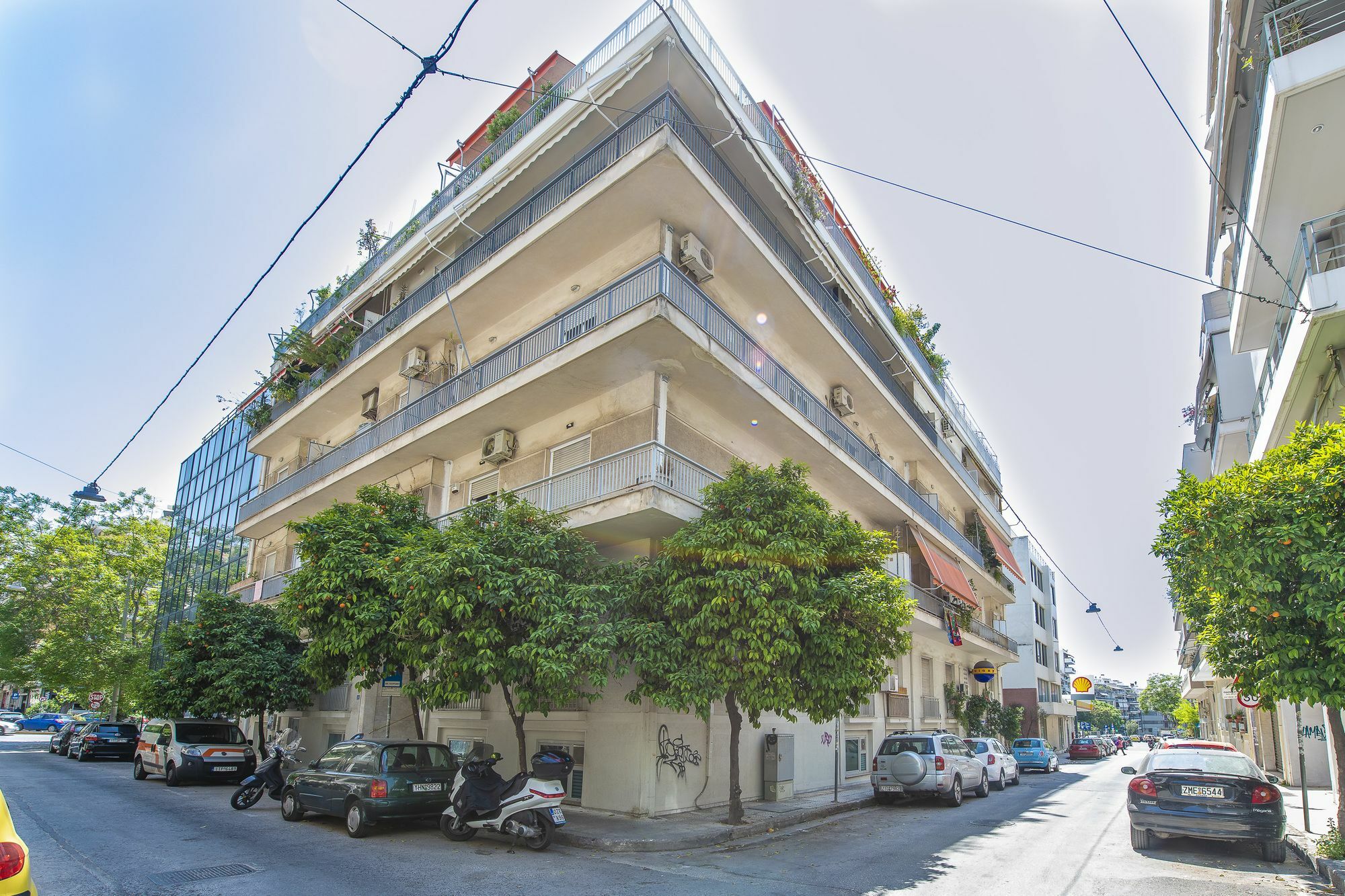 Megaron Blue Appartement Athene Buitenkant foto